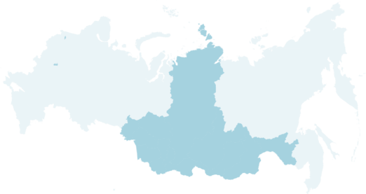 Сибирский федеральный округ в новой версии геоданных "RuMap – Октябрь 2023"